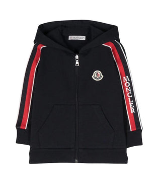 Moncler Felpa con zip e cappuccio I29518G00009