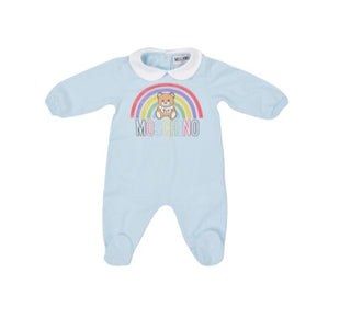 Moschino Onesie MIT REGENBOGEN MOY037 MIT CLIPS