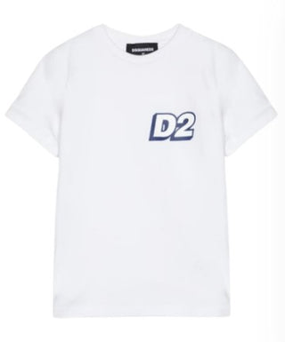 Dsquared2 Crewneck T-shirt with printed logo DQ1811-D008J