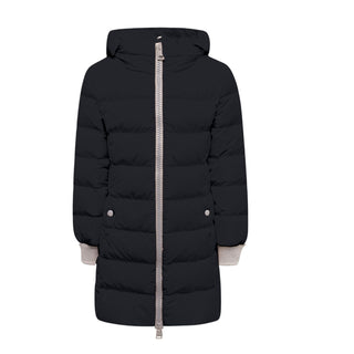 Herno Lange Jacke PI0060G mit Kapuze für Mädchen