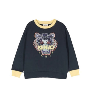 Kenzo Crewneck Sweatshirt with Embroidery K25793