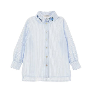 Monnalisa Striped Shirt for Girls 11B301