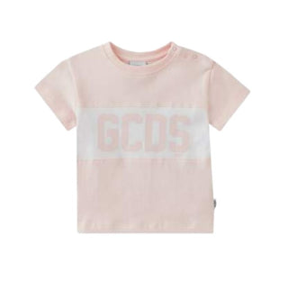 GCDS-T-Shirt mit dem ikonischen Logo GMM003