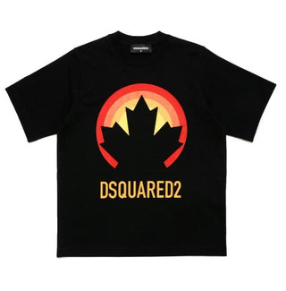 Dsquared2 Crewneck T-shirt with logo and print DQ1740-D00MM