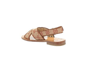 Gucci Sandalen mit gekreuzten Riemen 603854