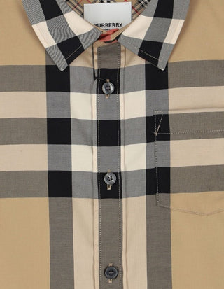 Burberry Camicia fantasia 8040991