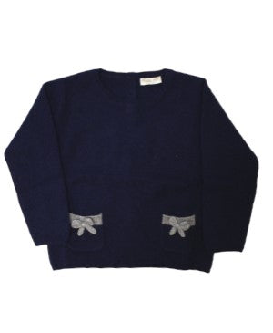 Il Gufo Pullover mit Taschen A13MA091EM300