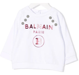 Balmain-Sweatshirt mit Rundhalsausschnitt 6Q4810