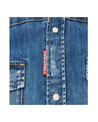 Dsquared2 Langärmeliges Jeanshemd S74DM0754