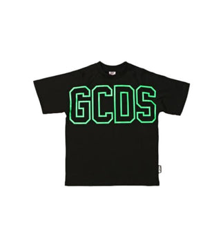 GCDS T-Shirt mit Rundhalsausschnitt und Aufdruck 025873