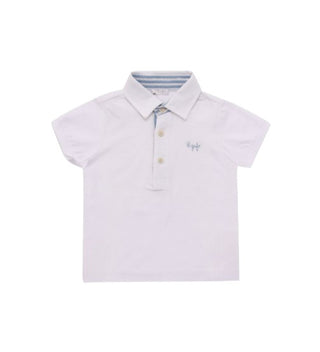 Il Gufo T-shirt a polo con logo ricamato P18C068M0014