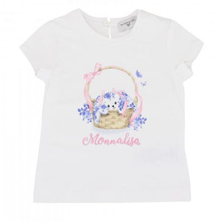 Monnalisa T-Shirt mit Rundhalsausschnitt 315601S1