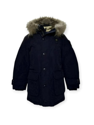 Blauer Giubbino Lungo 19WBLKK03356 Ecopelliccia Interna Da Bambino