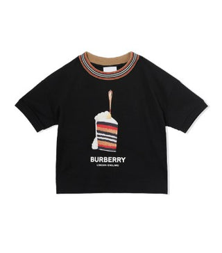 Burberry T-Shirt mit Rundhalsausschnitt 8036920