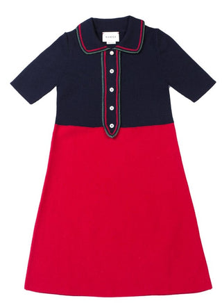 Gucci Kleid mit Kragen 435170