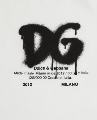 Dolce & Gabbana T-shirt girocollo con stampa L1JTDS-G7A8G