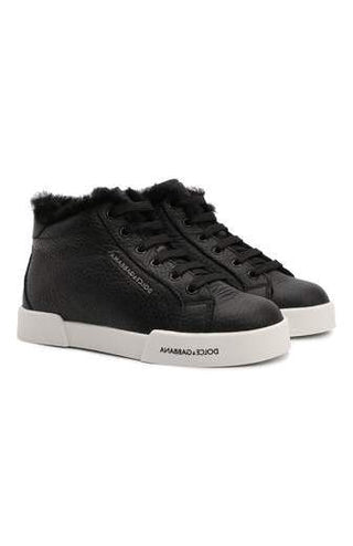 Dolce &amp; Gabbana Stiefeletten-Sneaker da0986 mit Schnürsenkeln und Reißverschluss