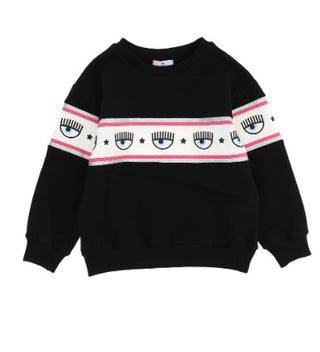 Chiara Ferragni Sweatshirt mit Symbol 510608